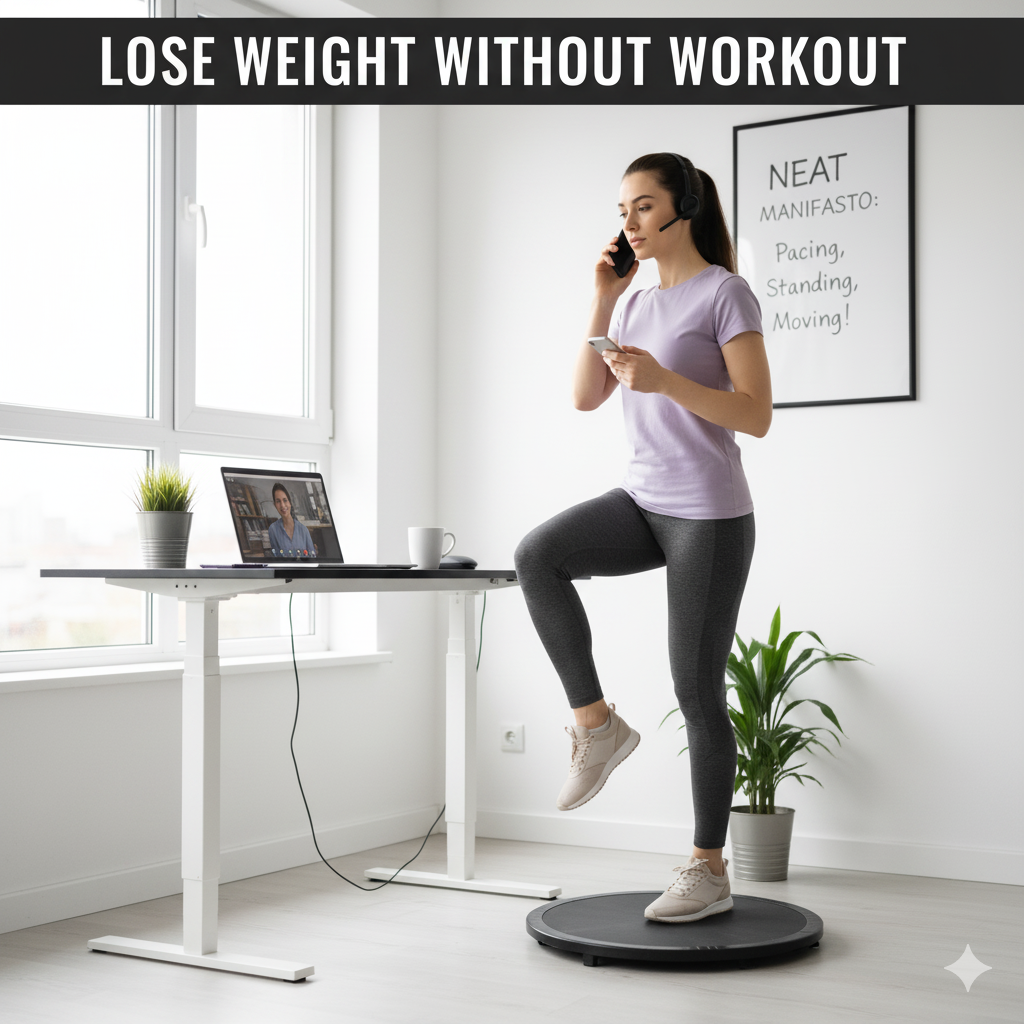 How to QUICKLY Lose Weight Without Workout or Strict Dieting neat image