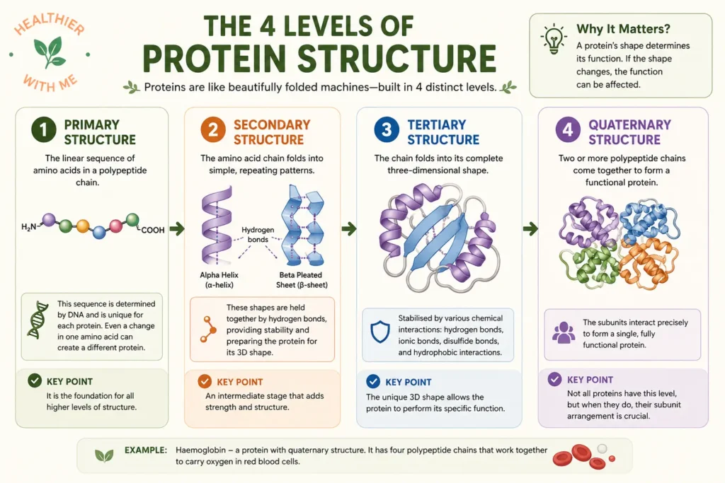 level of protein structure